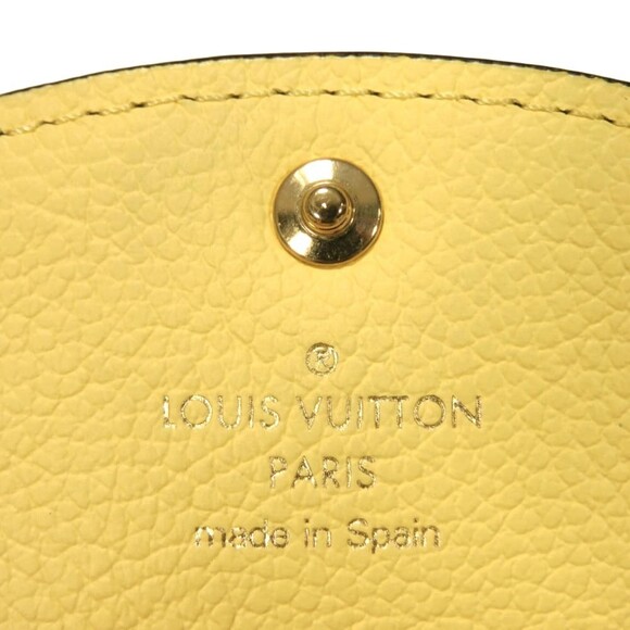 Louis Vuitton Porte Monnaie Rosalie Bifold Wallet with LV Flower Embossing, R...